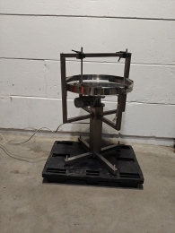Stainless steel turntable / feed table / buffer table